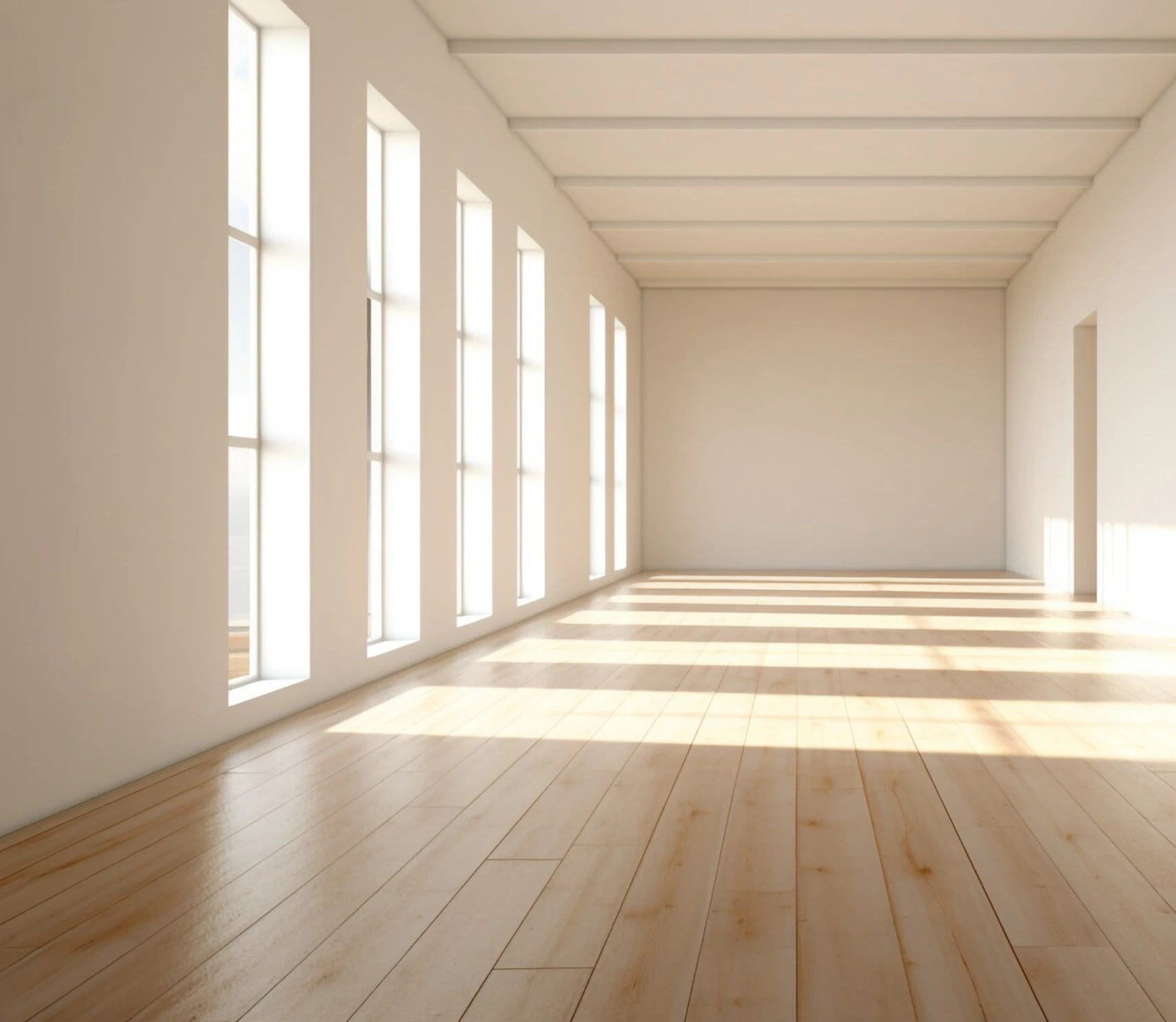 custom laminate planks flooring solutions in hall room