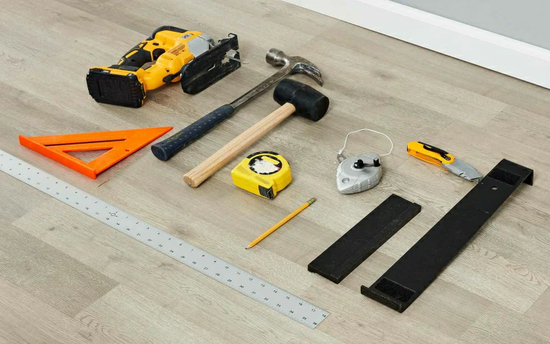 how to lay laminate flooring tool list