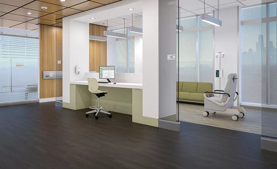 Educational Healthcare WPC Flooring Applications