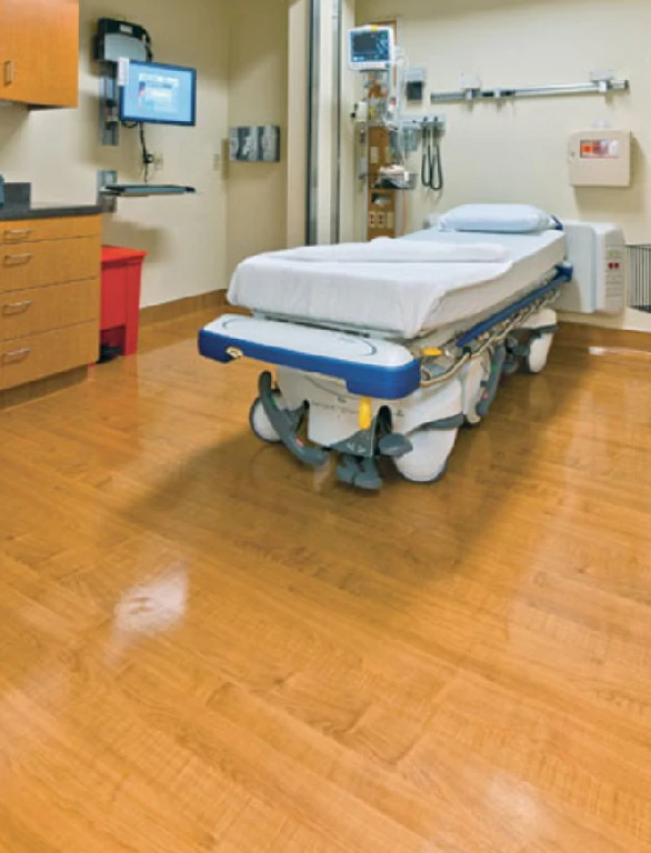 hospital flooring in ward