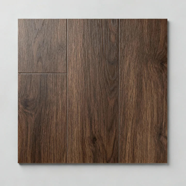 pink oak laminate flooring showing