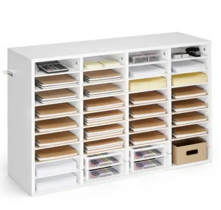 Particle Board in Office Furniture: When to Use It (and When to Avoid It) 3 particle board storage