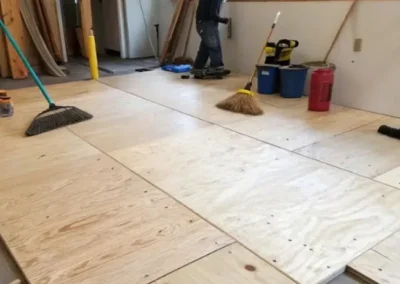 plywood flooring