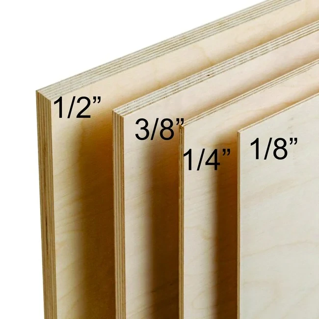 plywood size